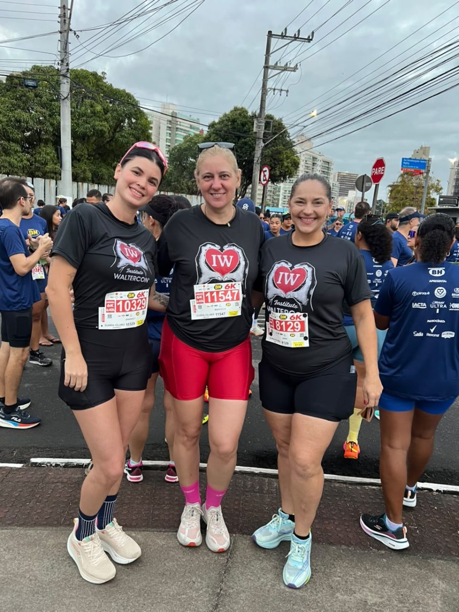 Equipe do Instituto na corrida de rua