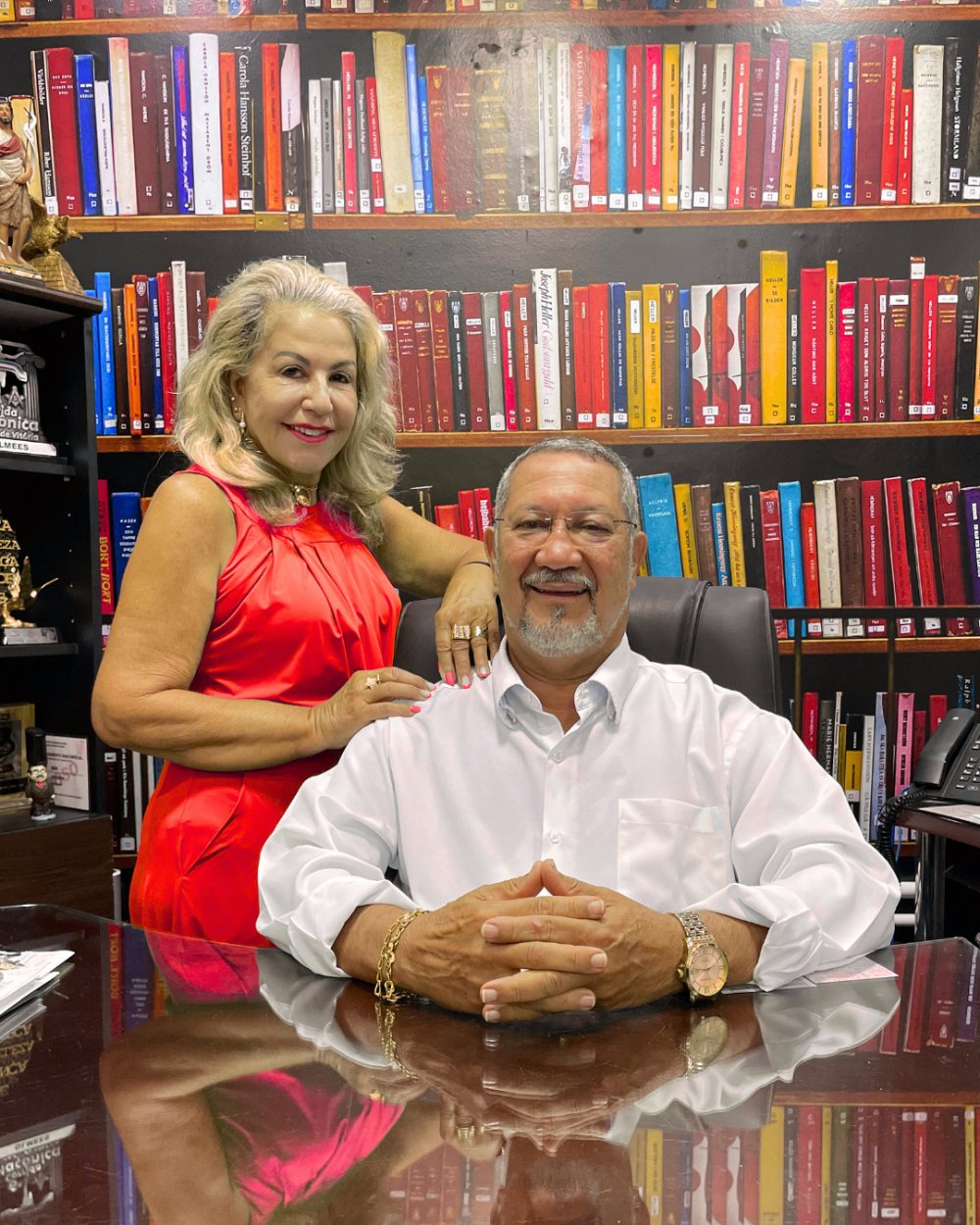 Walter Alves Noronha e Marilene Maifrede Noronha, fundadores do Instituto Waltercon